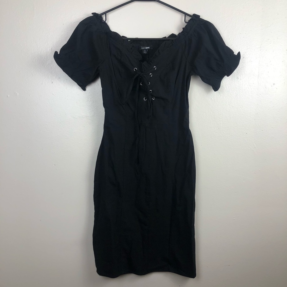 FashionNova Bodycon Off Shoulder Dress - Picture 1 of 5